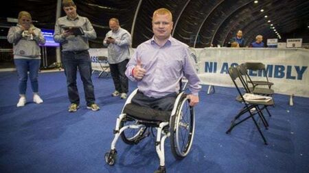 Disabled MLA blasts ‘shambles’ after Aer Lingus plane left without him