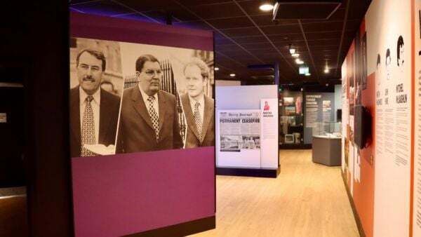 Michelle O’Neill accused of ‘rewriting history’ over Derry peacemakers museum