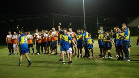 Fourth annual soccer match between Roscommon Gardaí and the Roscommon Special Olympics Club