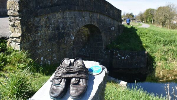 The trail commemorates a heart-breaking walk of forced emigration which took place in 1847 at the height of the Irish Famine. The trail commemorates a heart-breaking walk of forced emigration which took place in 1847 at the height of the Irish Famine.