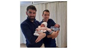 Bundles of joy for Roscommon cousins on same day!