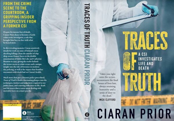 Ciaran Prior's book takes readers from the crime scene to the courtroom.