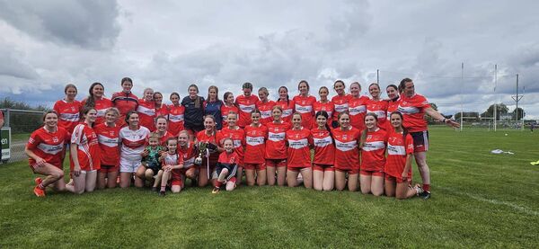 The Pádraig Pearses junior ladies' football panel that were crowned Junior A champions following Saturday afternoon's victory against Oran in Ballyleague. The Pádraig Pearses junior ladies' football panel that were crowned Junior A champions following Saturday afternoon's victory against Oran in Ballyleague.