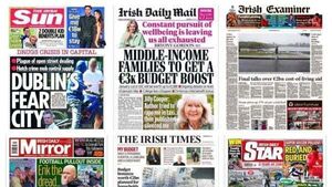 What the papers say: Monday's front pages What the papers say: Monday's front pages