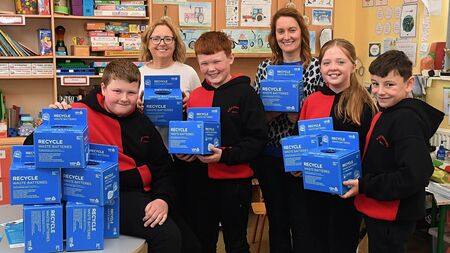 Battery Recycling Champions title for County Roscommon School