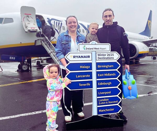 Ryanair's winter schedule from Ireland West Airport will have 94 weekly flights to destinations in the UK and Europe. Ryanair's winter schedule from Ireland West Airport will have 94 weekly flights to destinations in the UK and Europe.