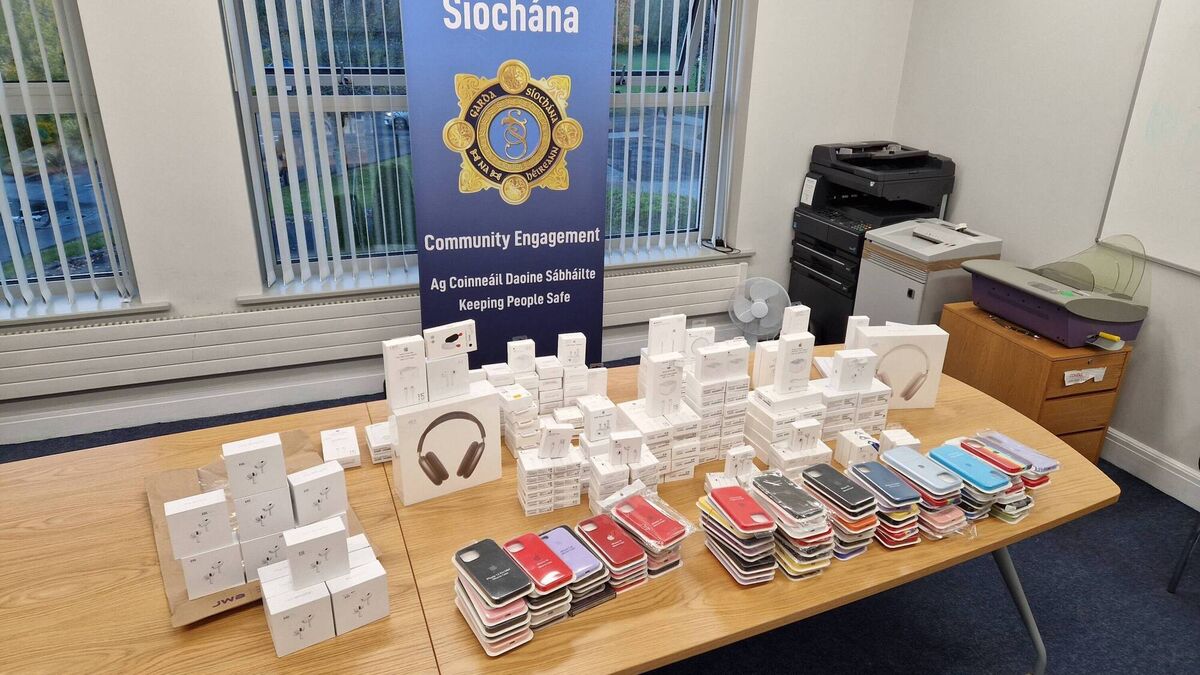 Hundreds of fake Apple products seized from several businesses