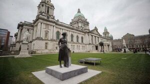 DUP says Sinn Féin has questions to answer over damage to former mayor portrait DUP says Sinn Féin has questions to answer over damage to former mayor portrait