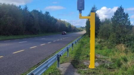 Average speed cameras to become operational on N5 from Friday