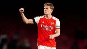 Arsenal captain Martin Odegaard closing in on return to full fitness