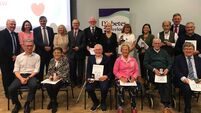 Twelve people living with diabetes honoured