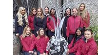 ‘Forged Friendship’ sculpture installed at County Roscommon school