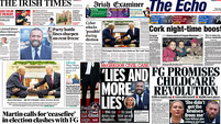 What the papers say: Thursday's front pages