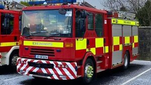 Major fire at premises in Ballaghaderreen