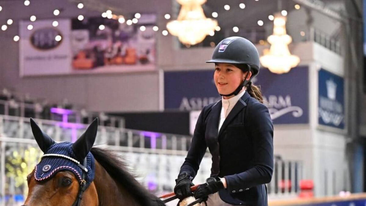 Watch: Roscommon teenager competes in iconic Dublin Horse Show