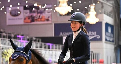 Roscommon teenager competes in prestigious show jumping competition