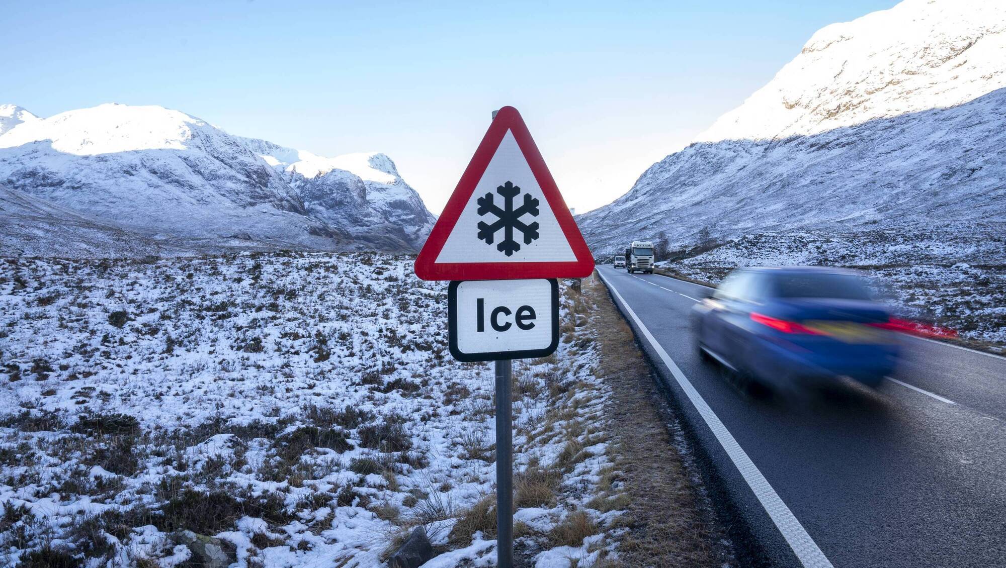 Motorists and road users urged to prepare for wintry conditions this week