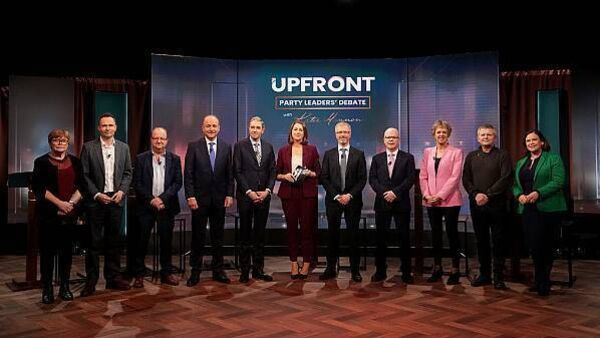 Ten party leaders take part in RTÉ's 'largest-ever' election debate