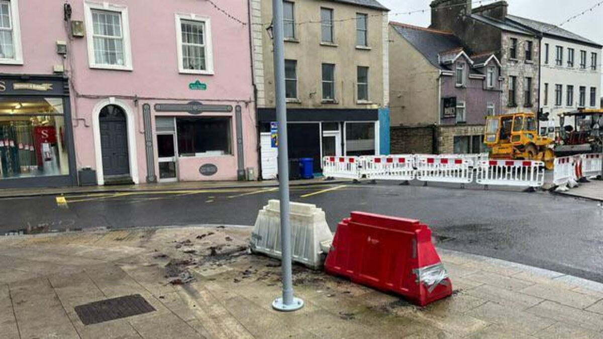 Major works lead to temporary closure of main road
