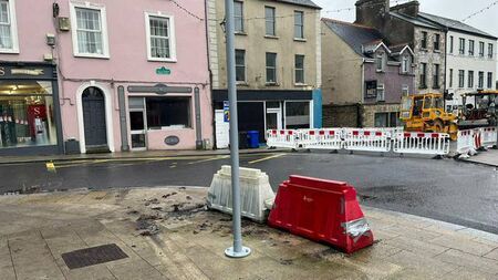 Major works lead to temporary closure of main road