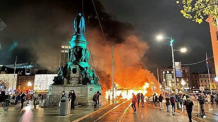 Dublin riots: Five 'persons of interest' identified following release of images of 99 people