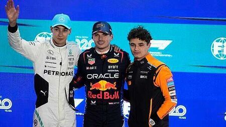 George Russell’s row with ‘bully’ Max Verstappen rumbles on