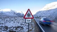 Yellow ice warning issued for County Roscommon 