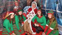 Pic of the Day: Mrs Claus and the elves make a flying visit to County Roscommon!
