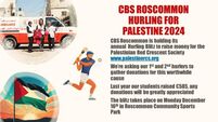 Roscommon school holding hurling blitz for Palestine