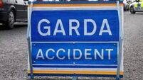 Emergency services at collision in Leitrim