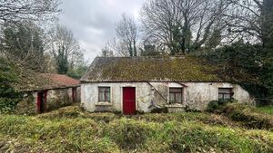 Look beyond the hall door to see the potential of Bramble Cottage