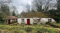 Look beyond the hall door to see the potential of Bramble Cottage