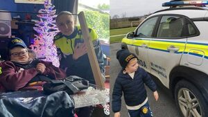 Roscommon Gardaí welcome newest Little Blue Heroes Roscommon Gardaí welcome newest Little Blue Heroes