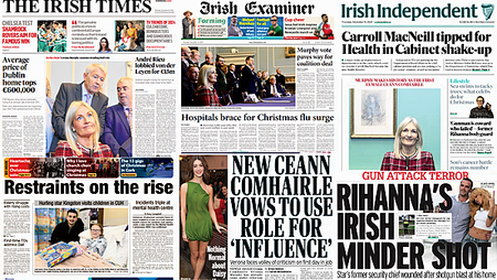 What the papers say: Thursday's front pages