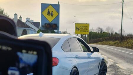 Speeding motorist tests positive for drugs beside primary school