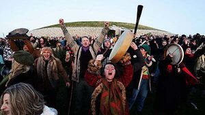 In pictures: Winter solstice celebrations at Newgrange In pictures: Winter solstice celebrations at Newgrange