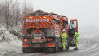 Gritting of approach roads to all rural schools in County Roscommon not feasible