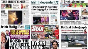 What the papers say: Monday's front pages What the papers say: Monday's front pages