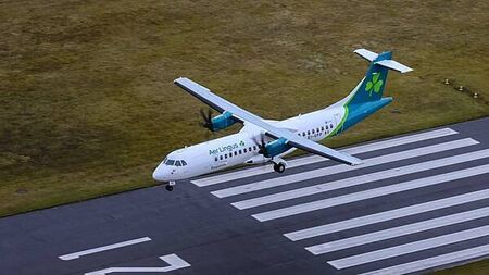 Belfast City Airport reopens after Aer Lingus plane’s wheel collapses in ‘hard landing’