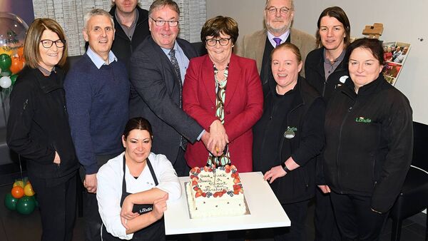 Staff members pictured with Annie and Vincent Timothy on their last day at Timothy’s Londis after 25 years in business in Abbeytown, Roscommon. Pic: Gerard O’Loughlin Staff members pictured with Annie and Vincent Timothy on their last day at Timothy’s Londis after 25 years in business in Abbeytown, Roscommon. Pic: Gerard O’Loughlin