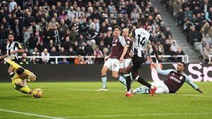 Alexander Isak strikes again as Newcastle ease past 10-man Aston Villa Alexander Isak strikes again as Newcastle ease past 10-man Aston Villa