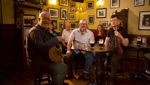 Michael Holmes, Mick Mulvey, and Shane Meehan will feature on the Geantraí series on TG4, which celebrates Irish traditional music across the country. It kicks off in Cryan's of Carrick-on- Shannon.