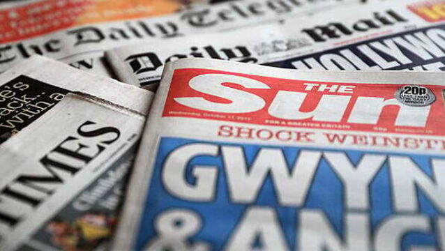 What the papers say: Sunday's front pages