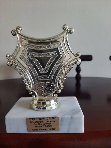 Alan Beirne's first trophy, which he won at the age of 8, occupies a proud spot in his home.