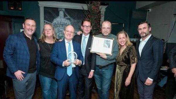 County Roscommon native honoured in New York by Irish Business Organisation
