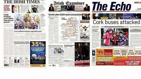 What the papers say: Tuesday's front pages