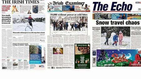 What the papers say: Monday's front pages