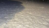 Treacherous road conditions reported in many parts of West Roscommon as heavy snow continues to falls