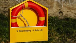 Local councillor highlights how interference with lifebuoys could pose risk to life