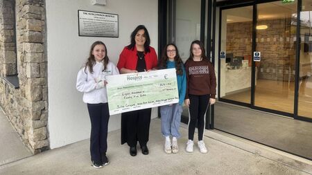 Roscommon children raise hundreds of euro for local hospice